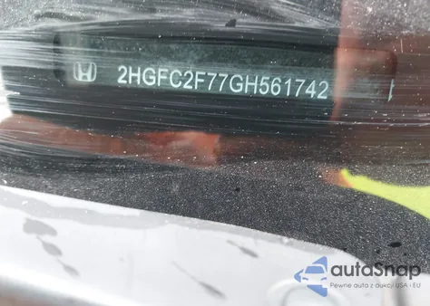 2016 Honda Civic Ex из США, поврежденный, VIN 2HGFC2F77GH561742